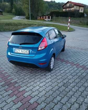 Ford Fiesta cena 25900 przebieg: 79246, rok produkcji 2014 z Żywiec małe 46